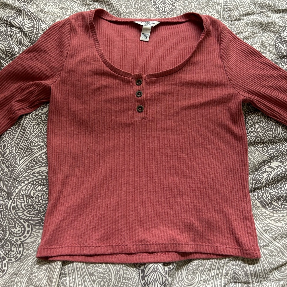 Arizona Jean Co Button Up Tee